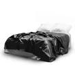 Easytoys - lakk lepedő - 180x230 cm (fekete)