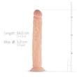 Real Fantasy Shawn - élethű nagy dildó - 35 cm (natúr)