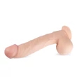 Real Fantasy Lexon - herés élethű dildó - 33 cm (natúr)