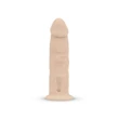 Real Fantasy Winston - tapadókorongos vibrátor - 19 cm (natúr)