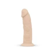 Real Fantasy Winston - tapadókorongos vibrátor - 19 cm (natúr)