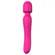 Vibes of Love Wand - akkus, melegítő, masszírozó vibrátor (pink)