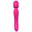 Vibes of Love Wand - akkus, melegítő, masszírozó vibrátor (pink)