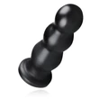 BUTTR Tactical III - tapadókorongos dildó (fekete)