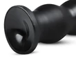BUTTR Tactical III - tapadókorongos dildó (fekete)