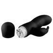 EasyToys Mad Rabbit - csiklókaros G-pont vibrátor (fekete)