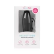 EasyToys Velvet Vibe - akkus rúd vibrátor (fekete)