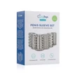 Easytoys Penis Sleeve - péniszmandzsetta szett (szürke, 6 db)