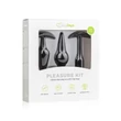 EasyToys Pleasure kit - változatos anál plug szett (fekete)