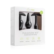 EasyToys Pleasure kit - változatos anál plug szett (fekete)