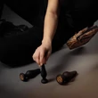 Panthra Kesia - szilikon anál plug szett (3 részes, fekete)