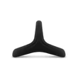 EasyToys Desire Ring - rugalmas pénisz- és heregyűrű (fekete)