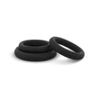EasyToys Explore Ring - péniszgyűrű szett - 3 részes (fekete)