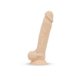Real Fantasy Conrad - tapadókorongos vibrátor - 20 cm (natúr)