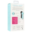 EasyToys Wonder Wand - akkus, mini masszírozó vibrátor (fekete)