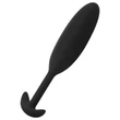 EasyToys Heavy Fulfiller - 54 g-os anál plug - kicsi (fekete)
