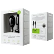 EasyToys - pumpálható anál plug (fekete)