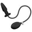 EasyToys - pumpálható anál plug (fekete)