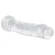 EasyToys - zselés dildó - 16 cm (átlátszó)