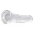 EasyToys - zselés dildó - 16 cm (átlátszó)