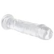EasyToys - zselés dildó - 18 cm (átlátszó)