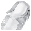 EasyToys - zselés dildó - 18 cm (átlátszó)