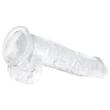 EasyToys - herés dildó - 13,5 cm (átlátszó)