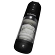 Dreamtoys Blowtech - rezgő, fel-le mozgó maszturbátor (fekete)