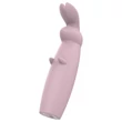 Nude Hazel - akkus nyuszis csikló vibrátor (lila)