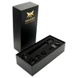 Pixey Deluxe Black Velvet - wand vibrátor M (fekete)