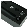 Pixey Deluxe Black Velvet - wand vibrátor M (fekete)