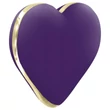 RS Icons Heart - akkus csikló vibrátor (lila)