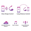 Lovense Lush 2 - hordható App-vezérelt vibrációs tojás (pink)