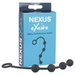 Nexus Excite - 4 gyöngyös anál dildó (fekete, kicsi)