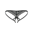 Obsessive Picantina - dupla pántos női alsó (fekete)