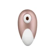 Satisfyer Deluxe - akkus vízálló csiklóizgató (bézs-fehér)