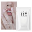 Slow Sex - ehető orál szex lapok (menta, 7 db)