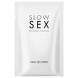 Slow Sex - ehető orál szex lapok (menta, 7 db)