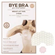 Bye Bra D-F - láthatatlan mellemelő tapasz - pink (6 db)
