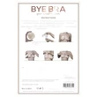 Bye Bra A-C - láthatatlan mellemelő tapasz - nude (8 db)