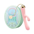 ZALO Ichigo Rabbit - App-vezérelt luxus vibrátor (pink)