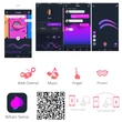 Magic Motion Sundae - App-vezérelt vibrációs tojás (piros)