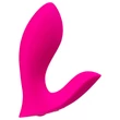 Lovense Flexer - app-vezérelt 2in1 panty vibrátor G-pont és csikló-stimulációval (pink)