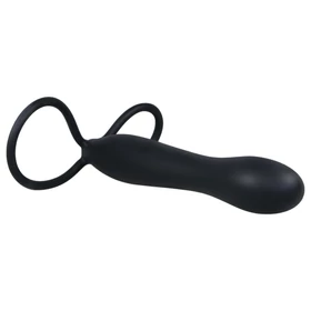 You2Toys - Special anál dildó és péniszgyűrű (fekete)