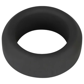 Black Velvets - vastagfalú péniszgyűrű (2,6 cm, fekete)