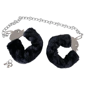 You2Toys - Plüss bilincs hosszú lánccal (fekete)