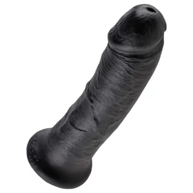 King Cock 8 dildó (20 cm, fekete)