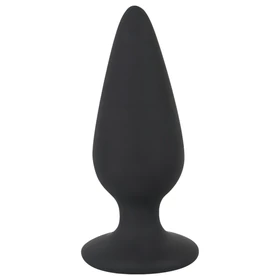Black Velvets Heavy - 40g-os anál plug (fekete)