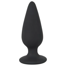 Black Velvets Heavy - 75 g-os anál plug (fekete)