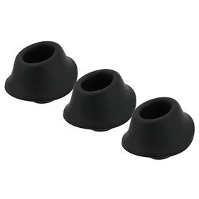 Womanizer Premium M - pótszívóharang szett (fekete, 3 db)